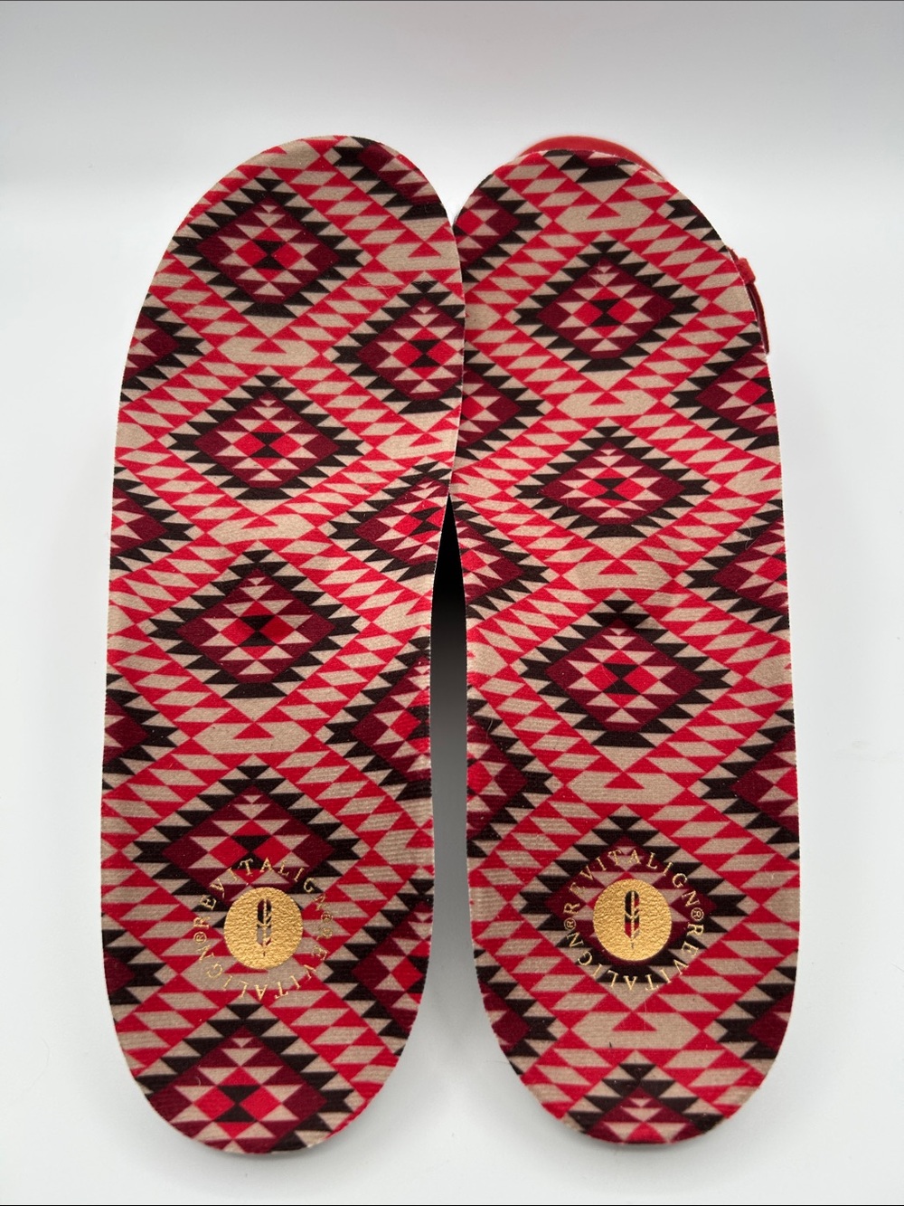 REVITALIGN (WIDE, 9D) Ashley Desert Red Suede Slip-On Clogs with Buckle Accent - Picture 2 of 16